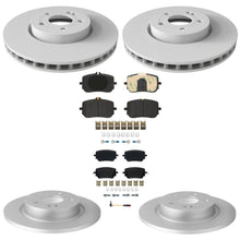 F&R Coated Disc Brake Euro Brake Pad for Mercedes Benz CLA250 2020 2022 2026