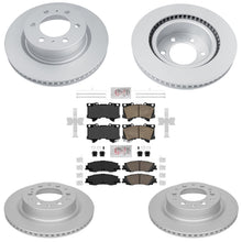 Front Rr GEO Coated Disc Brake Rotors & Brake Pads for Toyota 4Runner 2025-2026 - Photo 1