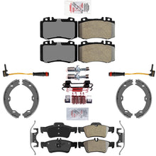 Front Rear AME Brake Pads Parking Shoes for Mercedes Benz CLS500 CLS550 06-11 - Photo 1