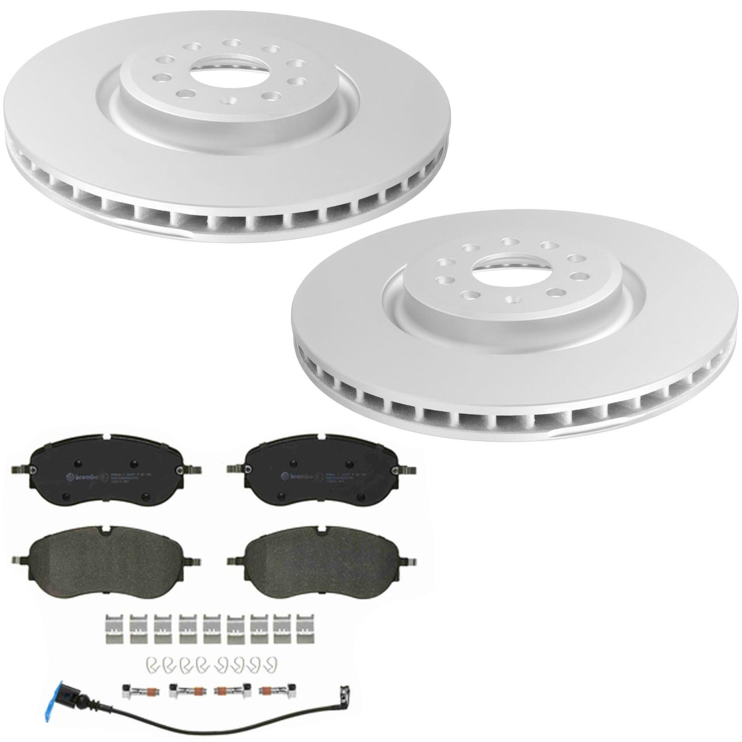 Front Coated Disc Brake Euro Brake Pad for Volkswagen ID.4 Q4 e-tron 2021-2026
