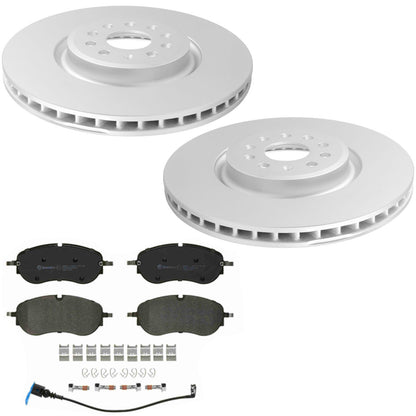 Front Coated Disc Brake Euro Brake Pad for Volkswagen ID.4 Q4 e-tron 2021-2026