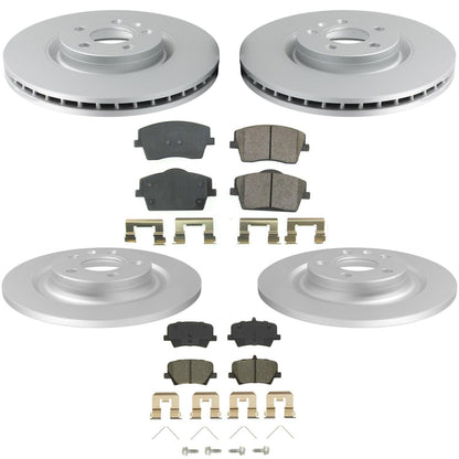 F&R Coated Disc Brake Euro Brake Pad for Volvo XC40 2019 2020 2022 2025 2026