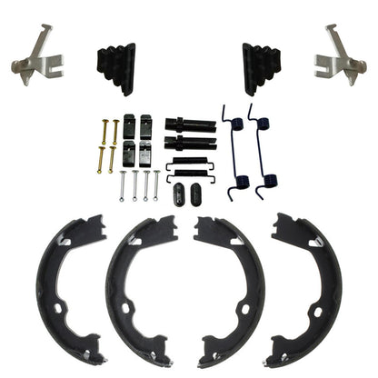 Rear Parking-Emergency Brake Shoes Levers Hardware for Ford F150 2012 2013 2014