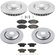 Frt & Rr Coated Disc Brake Euro Brake Pad for Volkswagen GTi 2022 2023 2024 2026 - Photo 1