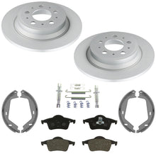 Rear Coated Disc Brake Euro Brake Pad for Volvo S60 2001 2002 2008 2009 288MM - Photo 1