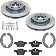 Rear Coated Disc Brake Euro Brake Pad for Volvo XC90 2003 2010 2011 2012 2014 - Photo 1