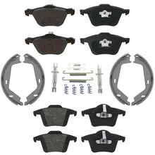 Front Rear Euro Disc Brake Pad Shoes for Volvo XC90 2.5L 2.9L 3.2L 03-14 316MM - Photo 1