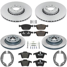 F&R Coated Disc Brake Euro Brake Pad for Volvo XC90 2010 2011 2012 2013 2014