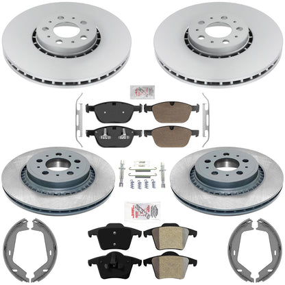 F&R Coated Disc Brake AME Brake Pad for Volvo XC90 2010 2011 2012 2013 2014