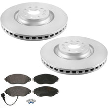 Front GEO Coated Disc Brake Euro Brake Pads for Audi A3 Quattro 2019 2020 340MM - Photo 1