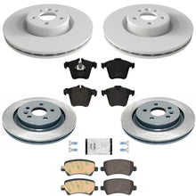 Front Rear GEO Coated Disc Brake Euro Brake Pads for Volvo S80 V8 AWD 2007-2010 - Photo 1