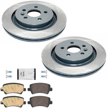 Vented Rear GEO Coated Disc Brake Euro Brake Pads for Volvo S80 2007 2010 2016 - Photo 1