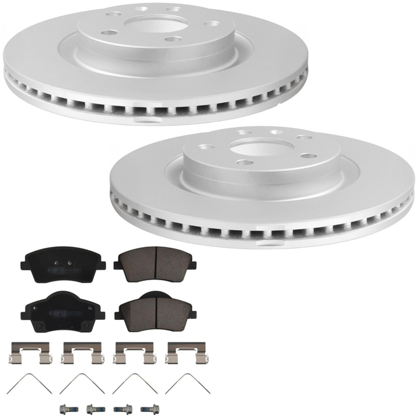 Front GEO Coated Disc Brake Euro Brake Pads for Volvo XC40 2019 2020 2022 296MM