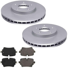 Rear Coated Disc Brake Rotors Brake Pads for Jaguar F-Type V8 Supercharged 14-24 - Photo 1