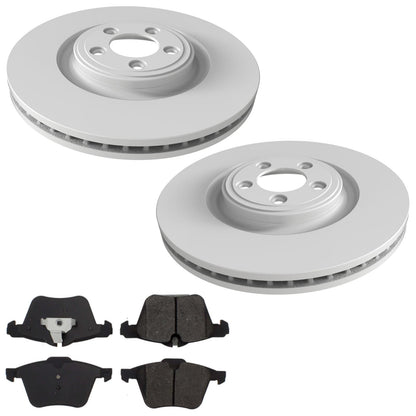 F Coated Disc Brake Rotors Brake Pads for Jaguar F-Type Base TypeS British 17-21
