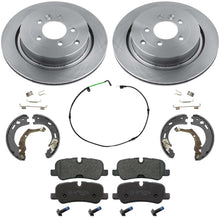 R GEO Coated Disc Brake Rotors Brake Pads for Land Rover Range Rover Sport 06-09 - Photo 1
