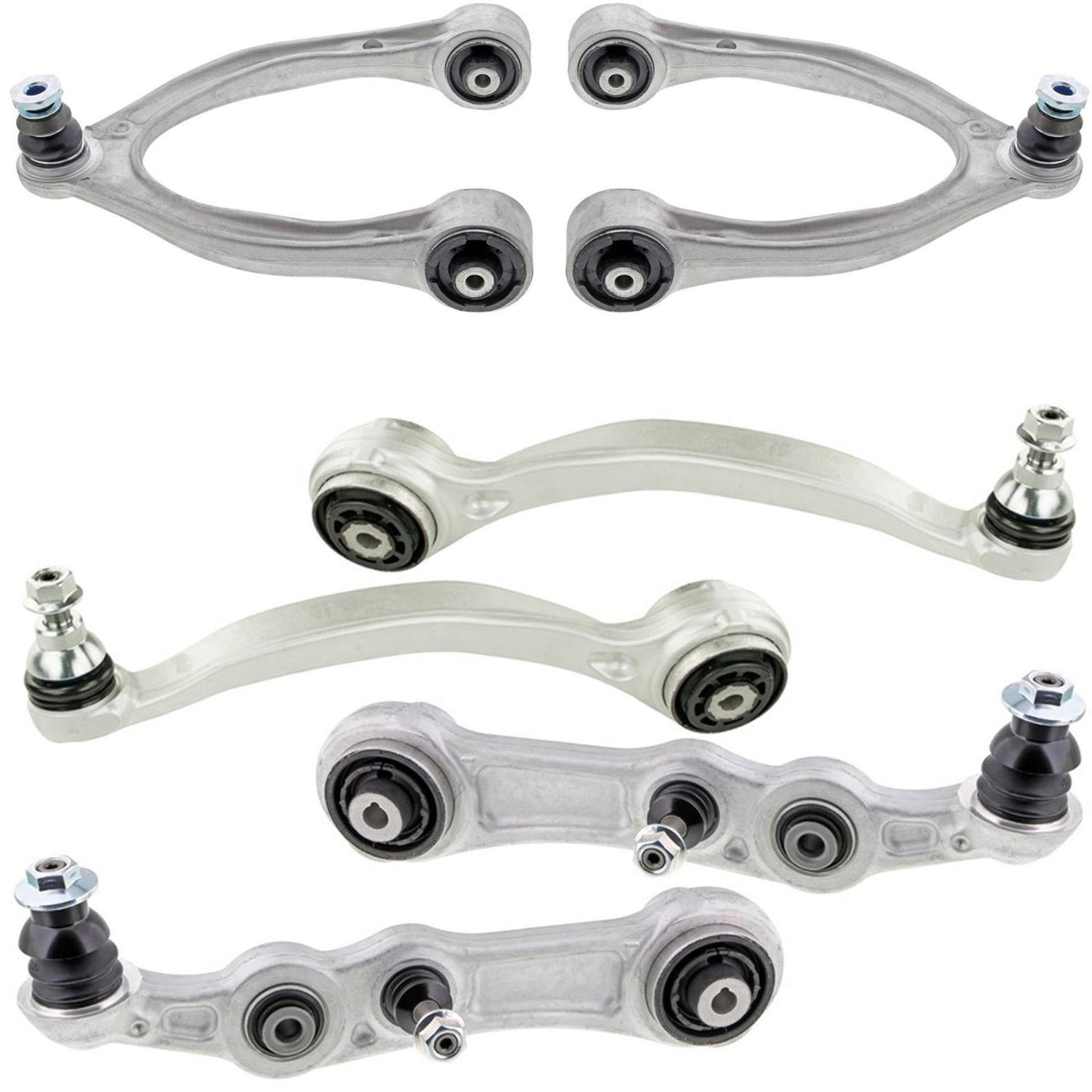 Upper & Lower Control Arms For C300 Rear Wheel Drive 15-23 W/O Air Suspension
