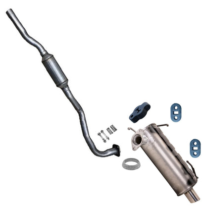 Weld On Resonator Pipe Rear Muffler for Mitsubishi Outlander 2.4L 2008 2010 2013