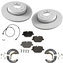 Rr Coated Disc Brake Rotors Brake Pads for Range Rover Sport 10-13 Supercharged - Photo 1