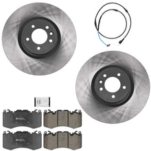 Frt Coated Disc Brake Rotors Brake Pads for Range Rover Sport 2014-2017 V8 5.0L - Photo 1