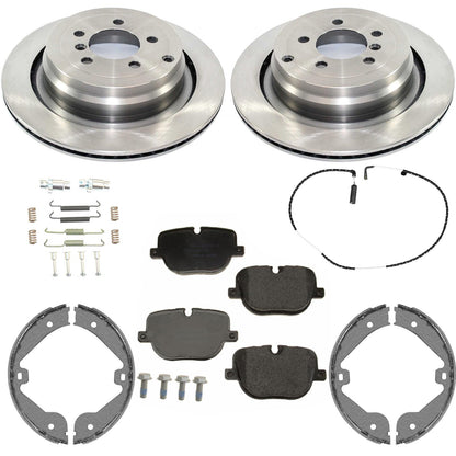 Front Rear Euro Disc Brake Pads Shoes for Range Rove Supercharged 2010-2012