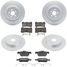 Coated Rotors Ceramic Brake Pads for Ford Mustang Mach-E 21-26 GT Performance Pk - Photo 1