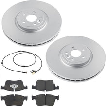 F Coated Disc Brake Rotors Brake Pads for Land Rover Range Rover Velar 3.0 18-20