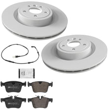 R Coated Disc Brake Rotors Brake Pads for Land Rover Range Rover Velar 3.0 18-20 - Photo 1