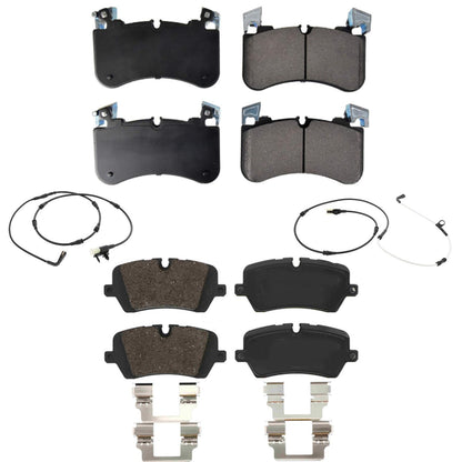 Front Rear Disc Brake Pads for Land Rover Discovery 2018-2026 363MM 4Piston Cal