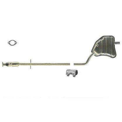Resonator Pipe Rear Muffler Exhaust System For 2002 2004 2005 2008 Cooper Base