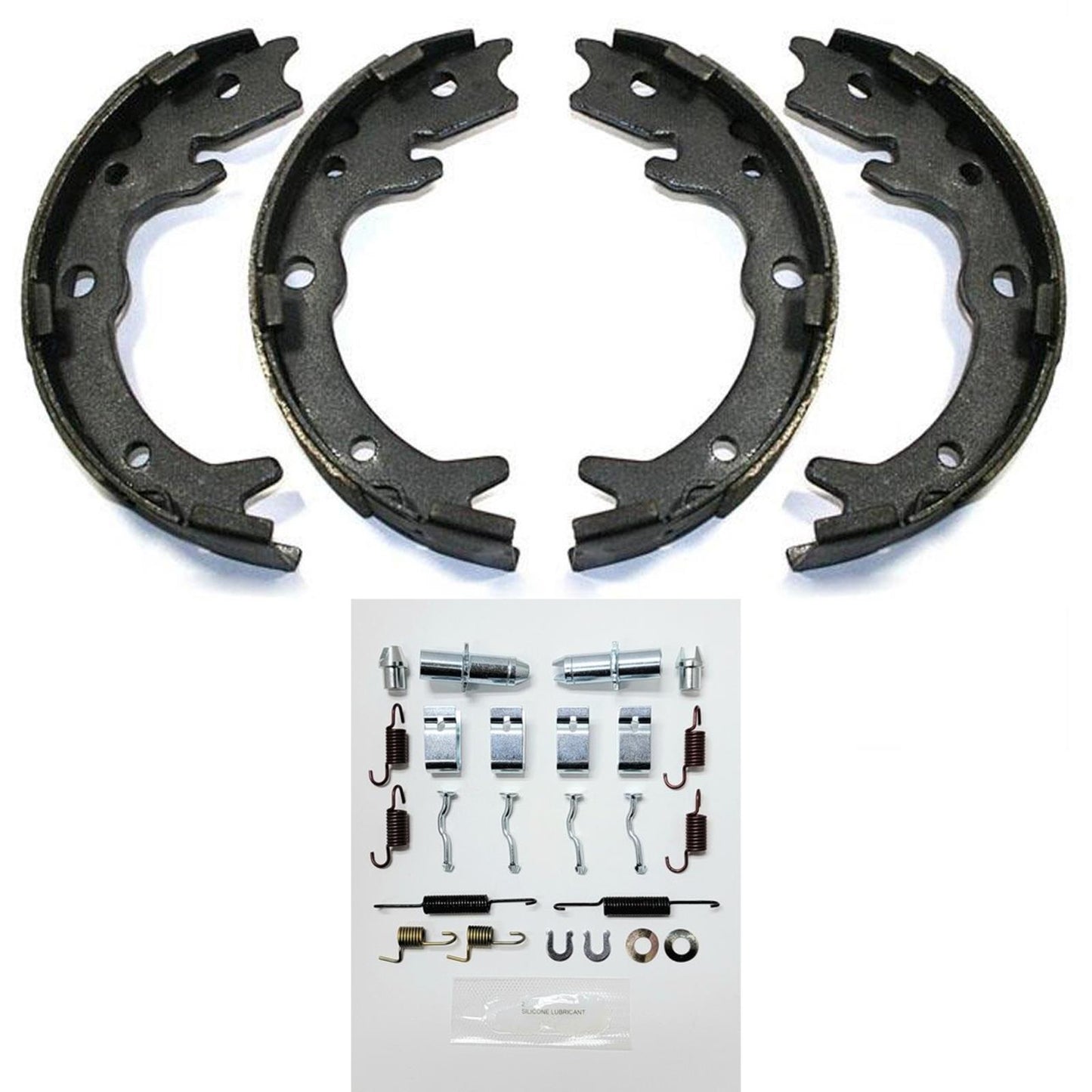 Rear Emergency Parking Brake Shoe For Honda Element 2003 2010 2011 with Springs - Photo 1
