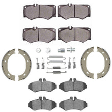 F&R Ceramic Disc Brake Pads Shoes For Mercedes Benz G500 G550 2003 2008 2012 - Photo 1