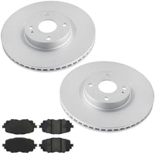 Frt Coated Disc Brake Rotors Brake Pads for Mazda Miata MX5 Base Model 2016-2026 - Photo 1