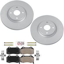 Frt Coated Disc Brake Rotors Brake Pads for Mazda Miata MX5 Club RF Club 16-26 - Photo 1