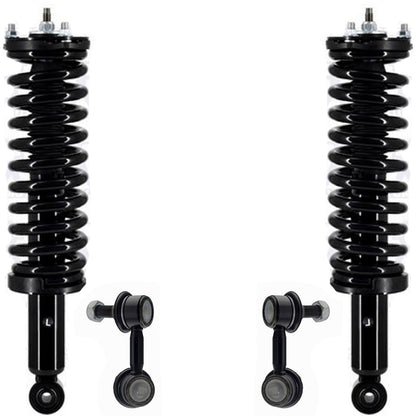 Front Complete Struts & Sway Bar Links For Tacoma 2001 2002 2004 4 Wheel Drive