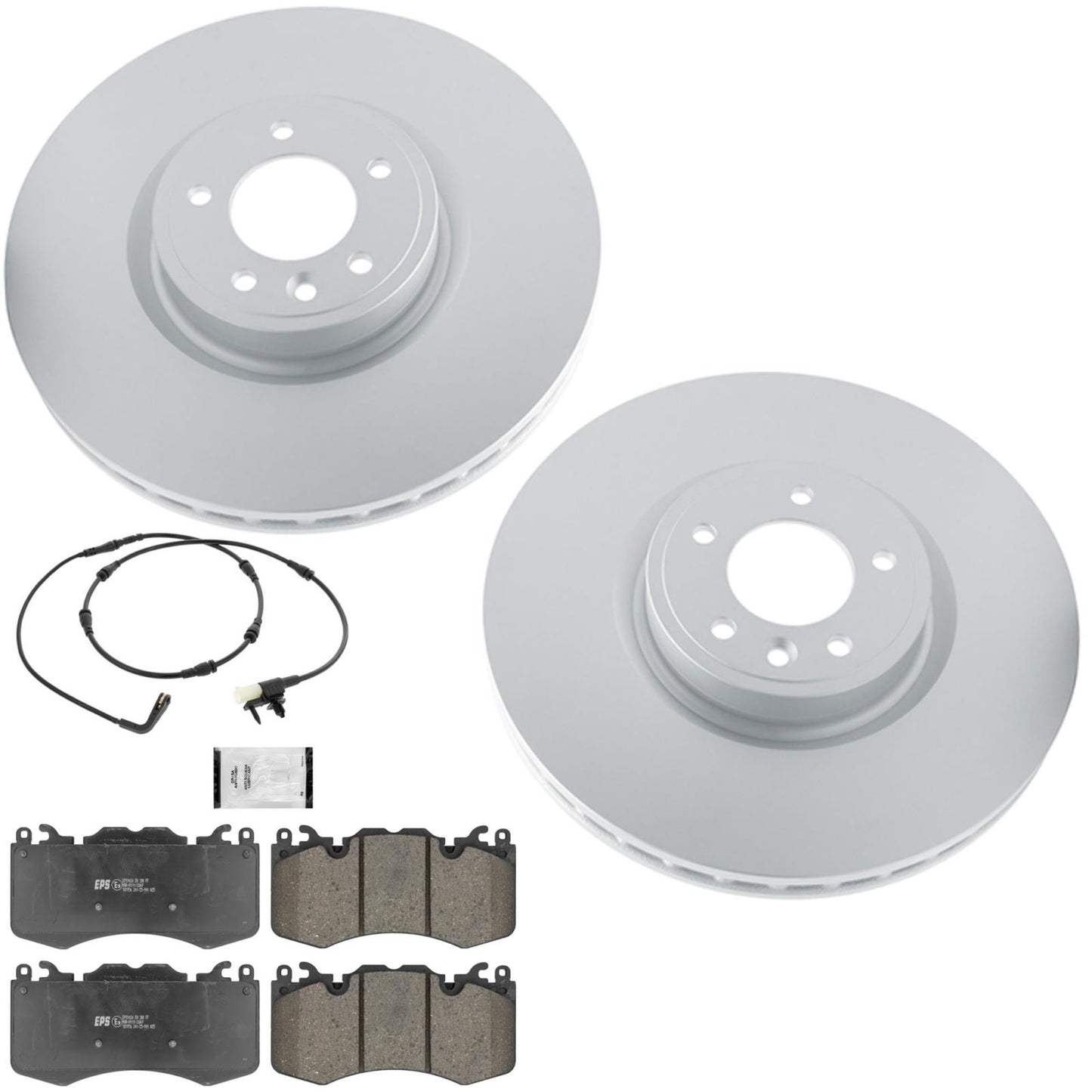 Frt Coated Disc Brake Rotors Brake Pads for Land Rover Defender 110 V8 2020-2026