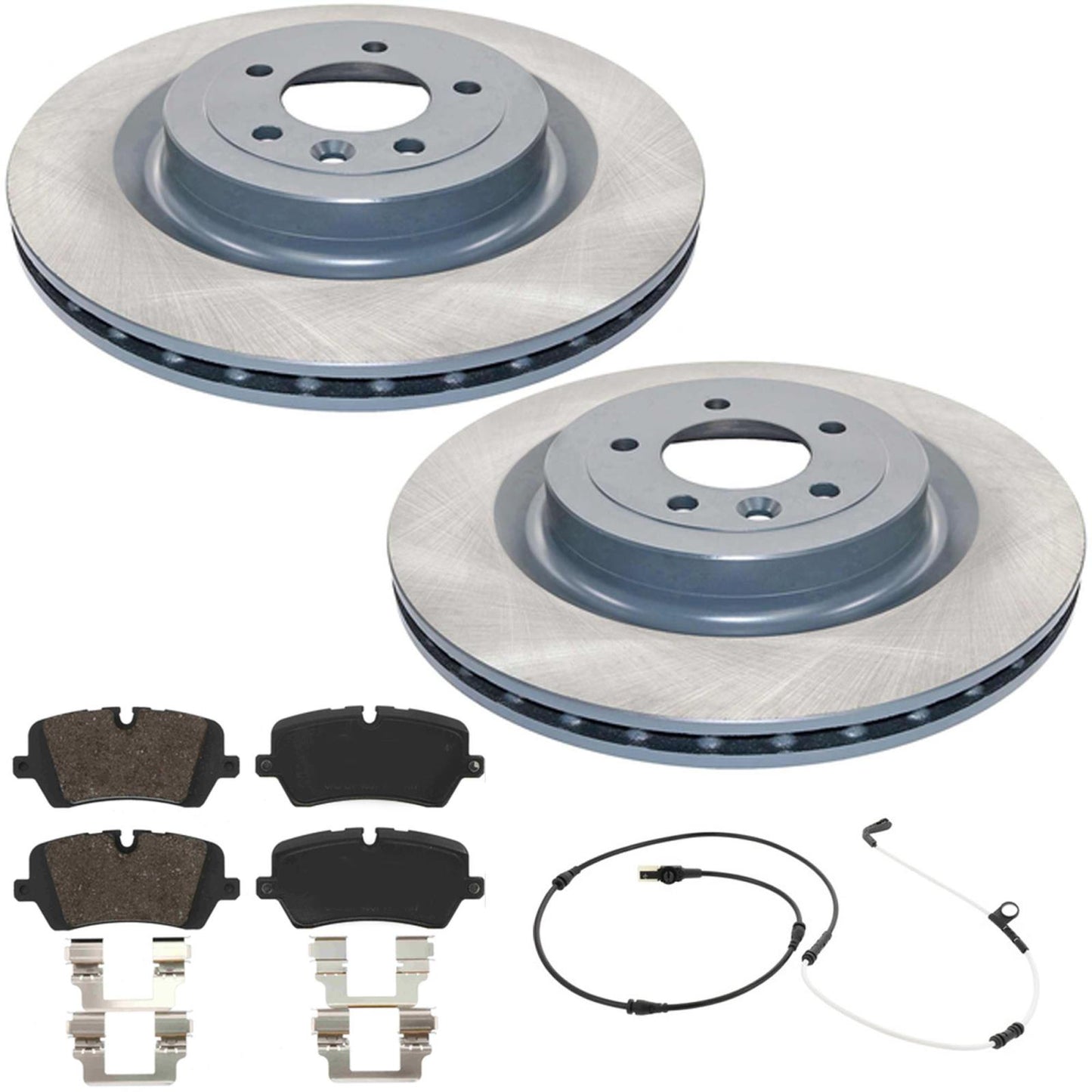 Rr Coated Disc Brake Rotors Brake Pads for Land Rover Defender 110 V8 2020-2026