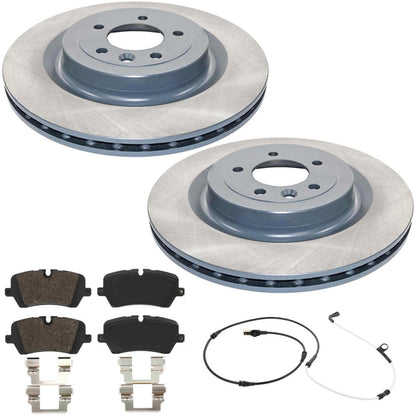 Rr Coated Disc Brake Rotors Brake Pads for Land Rover Defender 110 V8 2020-2026