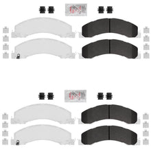 Galvanized F&R Fleet Duty Disc Brake Pads Hardware for Dodge Ram 4500 2008-2026 - Photo 1