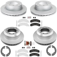 Coated Disc Brake Rotors Fleet Duty Disc Brake Pads for Dodge Ram 4500 2011-2026 - Photo 1