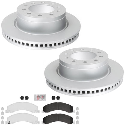 Ft Coated Disc Brake Rotors Fleet Duty Disc Brake Pads for Dodge Ram 4500 08-26