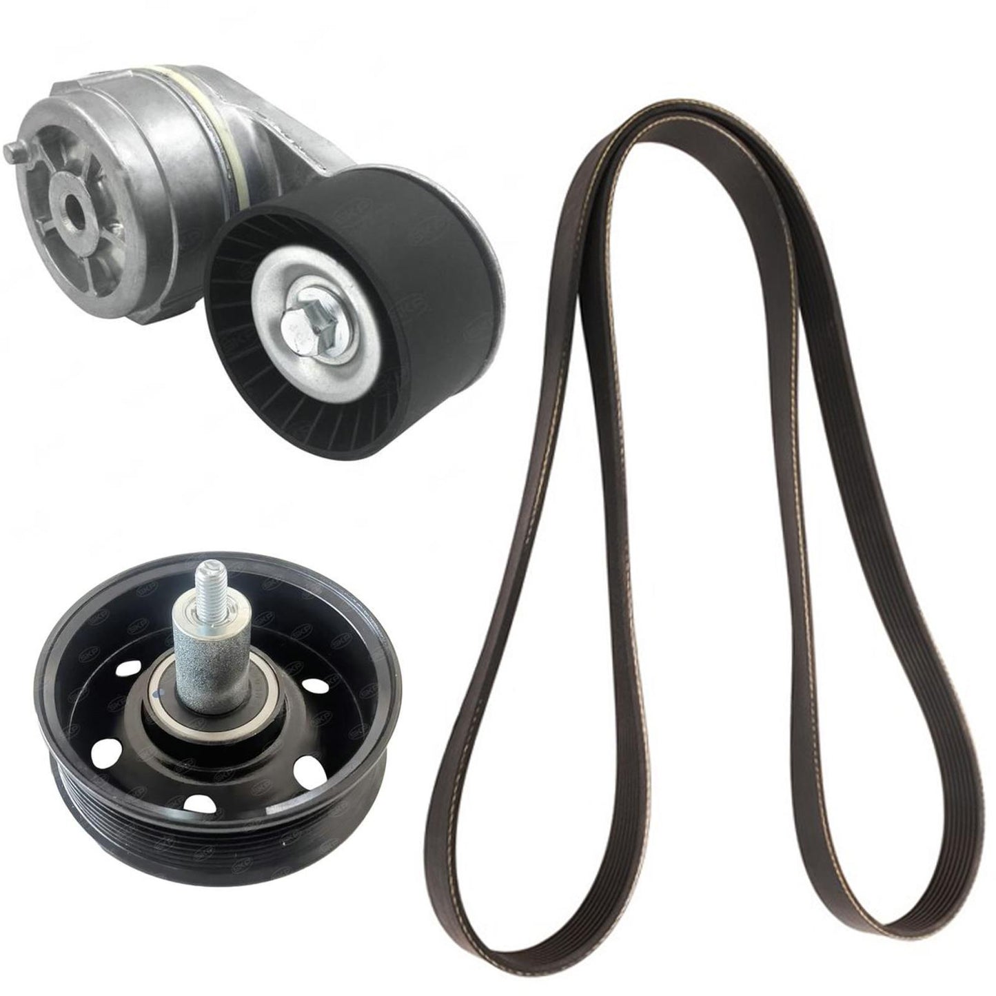 Belt Tensioner w/ Serpentine Belt Kit for Ram 3500 6.7L Turbo Diesel 2019-2026