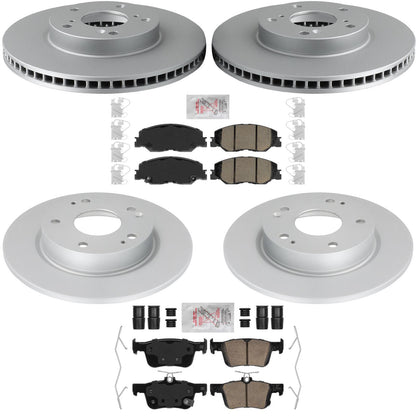 Front Rear Disc Brake Rotors Disc Brake Pads for Honda Insight 2019 2020 2022