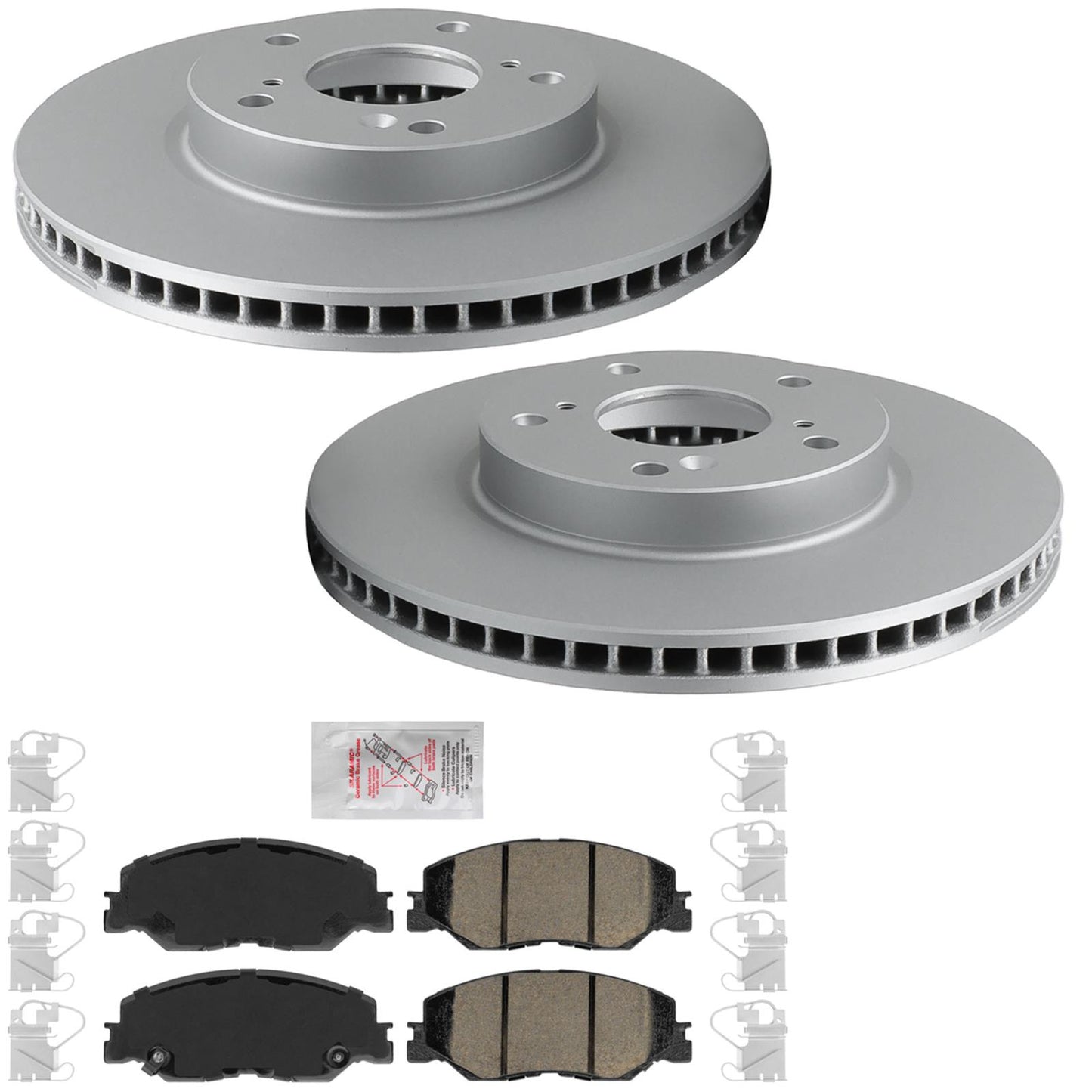 Front Disc Brake Rotors Disc Brake Pads for Honda Insight 2019 2020 2021 2022