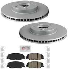 Front Disc Brake Rotors Disc Brake Pads for Honda Insight 2019 2020 2021 2022 - Photo 1