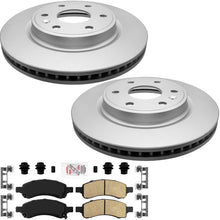 Front Disc Brake Rotors Disc Brake Pads for GMC Arcadia 2007 2010 2011 2016 - Photo 1