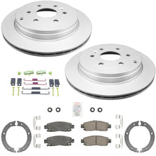 Rear Disc Brake Rotors Disc Brake Pads Shoes for GMC Arcadia 2007 2010 2016 - Photo 1