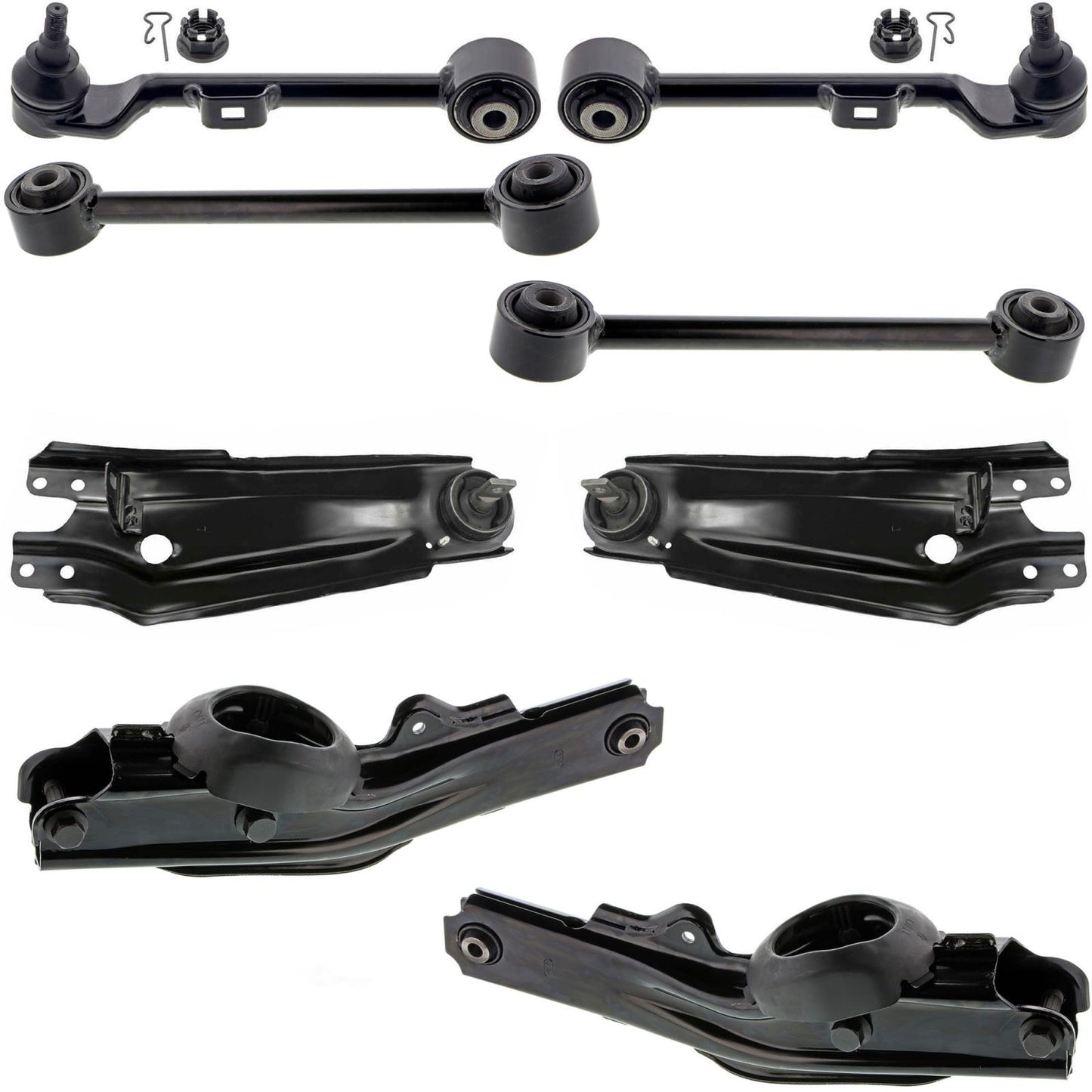 Rear Upper & Lower Control Arms W/ Ball Joints For Honda Ridgeline 2006-2014
