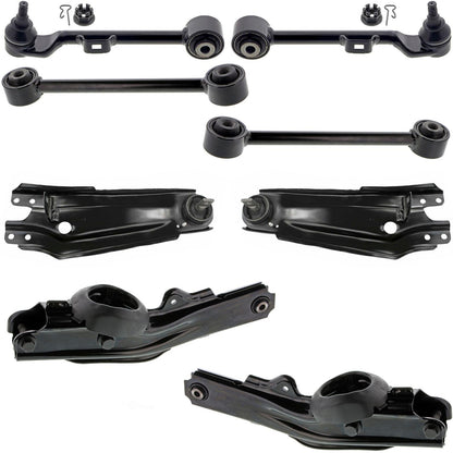 Rear Upper & Lower Control Arms W/ Ball Joints For Honda Ridgeline 2006-2014