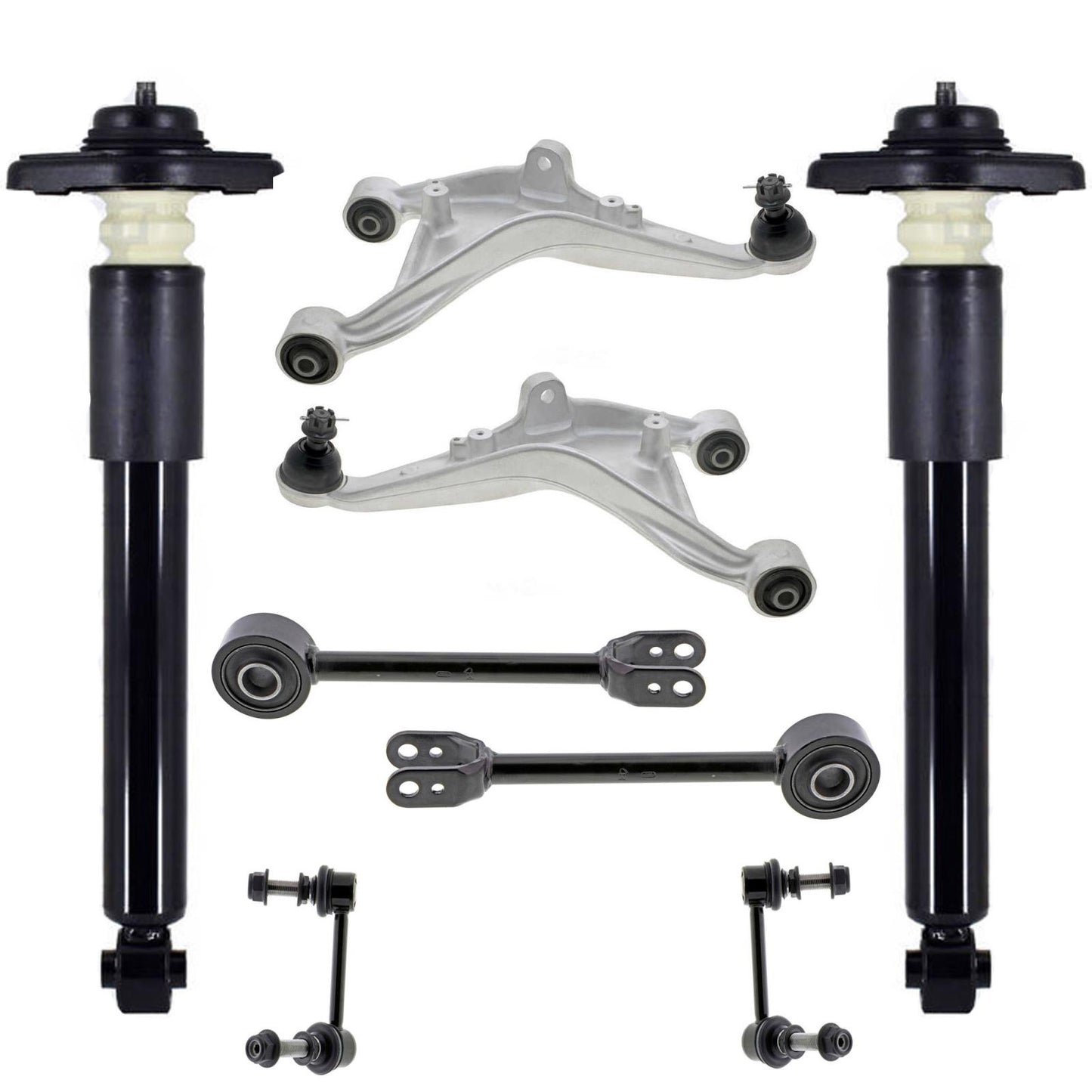 Rear Complete Shocks Rear Control Arms & Links For Nissan Murano 2015 2020 2023